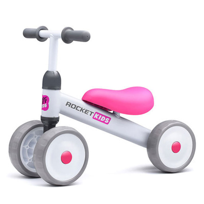 Детский трёхколёсный Беговел Rocket 134-WT белый 1